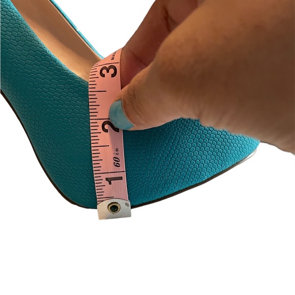 Mix No 6 light blue 5 inch heels- new with box - Picture 6 of 9